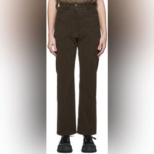NOTHING WRITTEN Corduroy Brown Robin Trousers